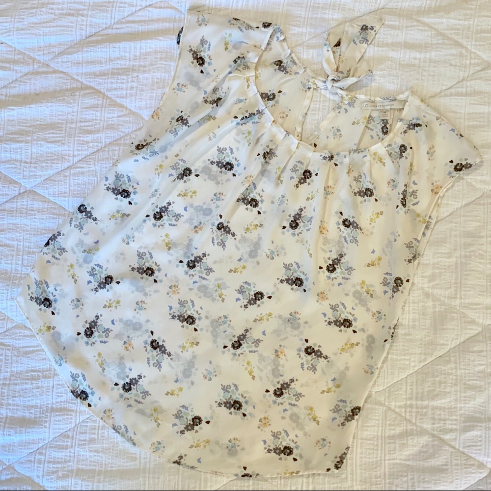 LC LAUREN CONRAD Floral Top